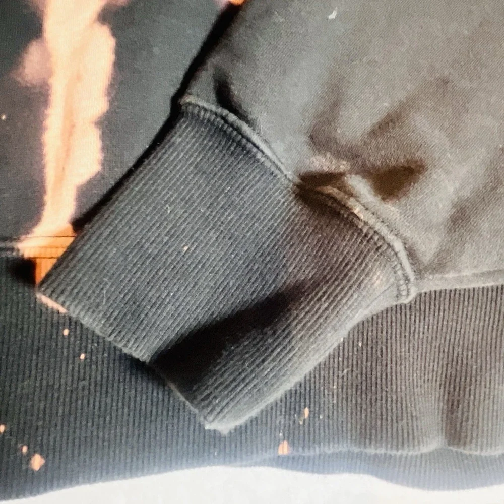 VINTAGE NIKE CLASSIC SWOOSH TIE DYE STREETWEAR Y2K SOFT SWEATSHIRT 1990S XL. - Picture 7 of 12